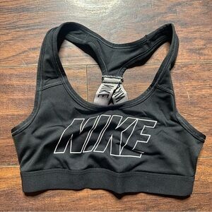 Nike Dri Fit Black Racerback Sports Bra